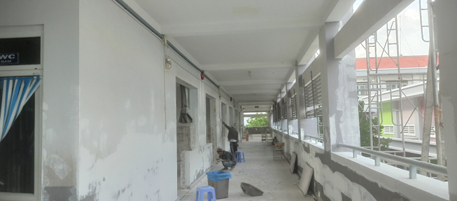 Sửa chữa trường THCS Lý Thánh Tông, Quận 08