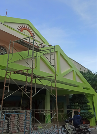 Sửa chữa trường Mầm Non 19/5, Quận 08